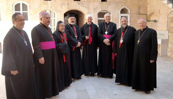 مجلس الكنائس الكاثوليكية في سوريا: اننا كرعاة بقينا وسنبقى مع ابنائنا، اتركوا لنا الخيار والحرية في البقاء