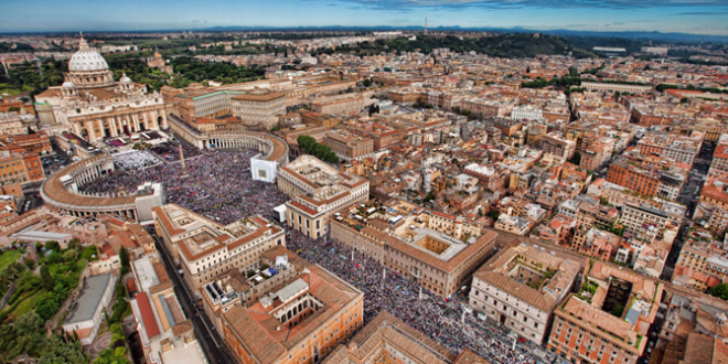 مليون شخص متوقع حضورهم في الفاتيكان اليوم