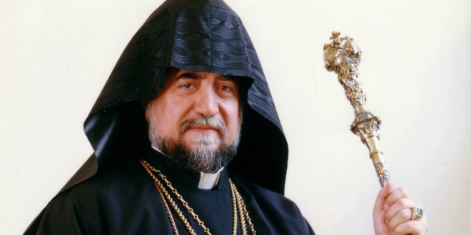 كاثوليكوس الأرمن الأرثوذكس يترأس قداس الفصح الاحد في انطلياس