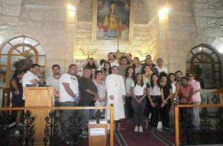 جولة لوفد شبابي استرالي لبناني على المعالم الدينية في الشمال