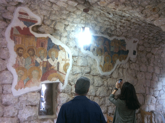 جداريات كنيسة مار سابا في إده ـ البترون