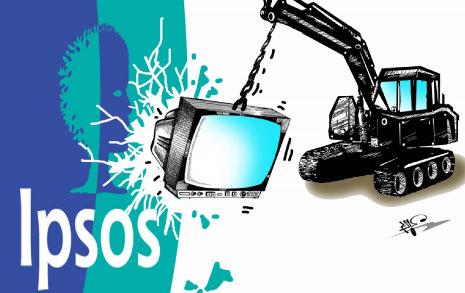 تلفزيونات لبنان vs «إيبسوس»: كسر عظم!