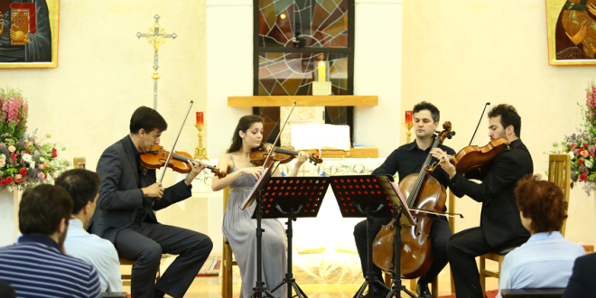 الرباعي Arco Quartet  يحيي أمسية موسيقيّة كلاسيكية في الجامعة الأنطونيّة