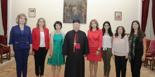 المطران بولس مطر أطلق لجنة راعوية المرأة في أبرشية بيروت المارونية