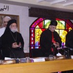 مجلس البطاركة الكاثوليك خلال صلاة افتتاح دورته التاسعة والاربعين في بكركي . اميل عيد