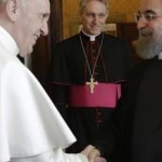 لقاء بين البابا فرنسيس والرئيس الإيراني