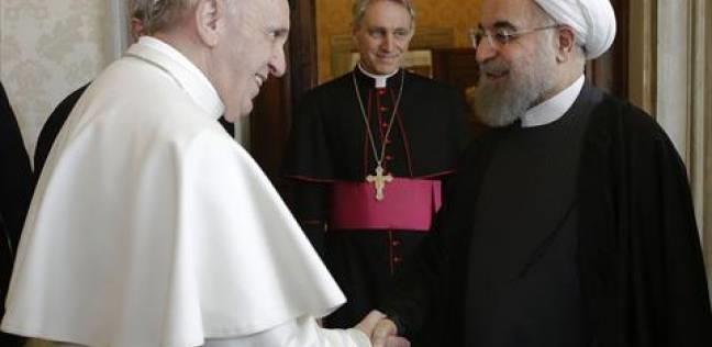 لقاء بيـن البابا والرئيس الايراني في الفاتيكان تشجيع على حلول سياسية في الشرق الاوسط