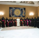 البابا فرنسيس والأساقفة السودانيون