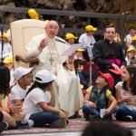 البابا فرنسيس والأطفال