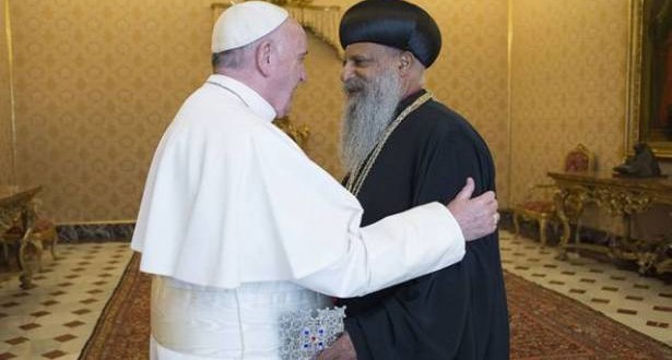 البابا التقى بطريرك أثيوبيا للارثوذكس ونّدد بالعنف ضد المسيحيّين