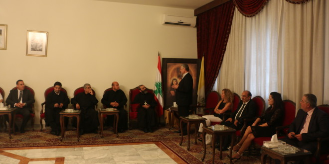 اتّحاد “أورا” في زيارة تهنئة للرئيس العام الجديد للرهبانية اللبنانية المارونية  ومجلس مدبّريه