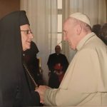 درويش التقى البابا فرنسيس في الفاتيكان