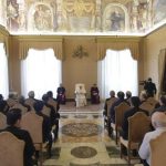 البابا فرنسيس يلتقي المشاركين في المجمع العام لرهبنة المرسلين السكالابريان