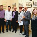 إفتتاح معرض طلاب معهد متى في النادي الثقافي العربي