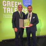 جان الاشقر أول لبناني يفوز بجائزة GREEN TALENTS AWARD في برلين