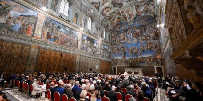 خطاب البابا إلى الفنانين في الذكرى السنوية الخمسين لتدشين مجموعة الفن الحديث في المتاحف الفاتيكانية
